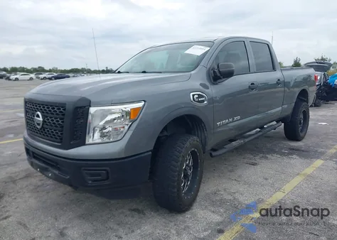 2018 Nissan Titan Xd S Diesel from USA, damaged, VIN 1N6BA1F36JN543951